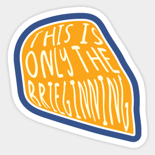 Brie joke Sticker